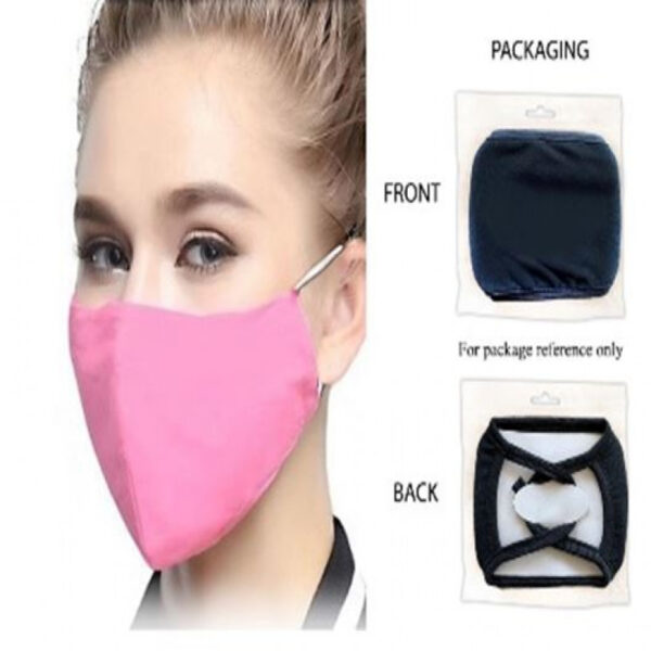 Mask Reusable - PINK -1/pk