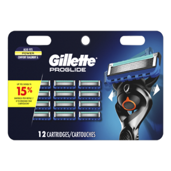 Health & Beauty  GILLETTE FUSION 5 PROGLINE MENS BLADE W/12 REFILL