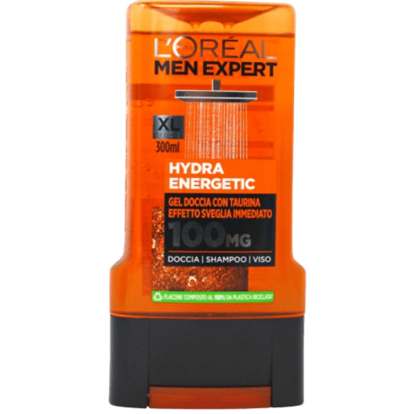 Health & Beauty  L'OREAL EXPERT B/W 300ML MEN HYDRA ENERGETIC(IT)