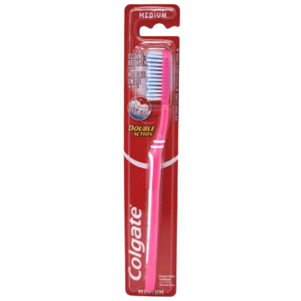 COLGATE T/B MEDIUM DOUBLE ACTION (B)
