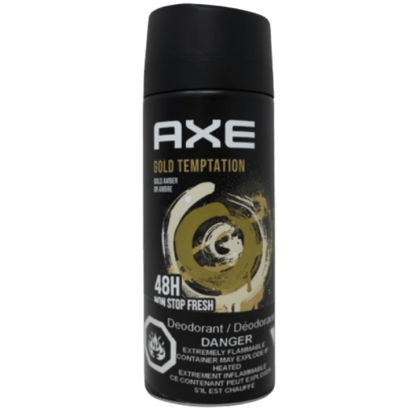 AXE SPRAY 150ML GOLD TEMPTATION