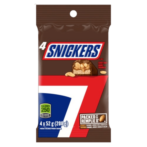 Snickers (4 Bar x 52gm)