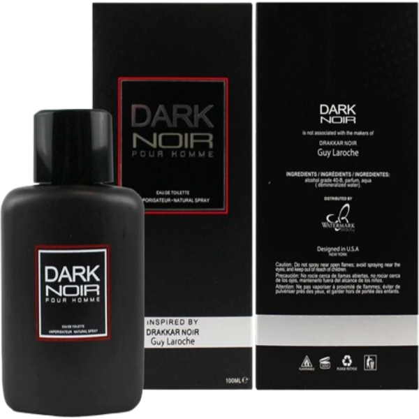 Health & Beauty  Perfume Dark Noir Men, Eau De Parfum 3.4 Fl. Oz. / 100ml