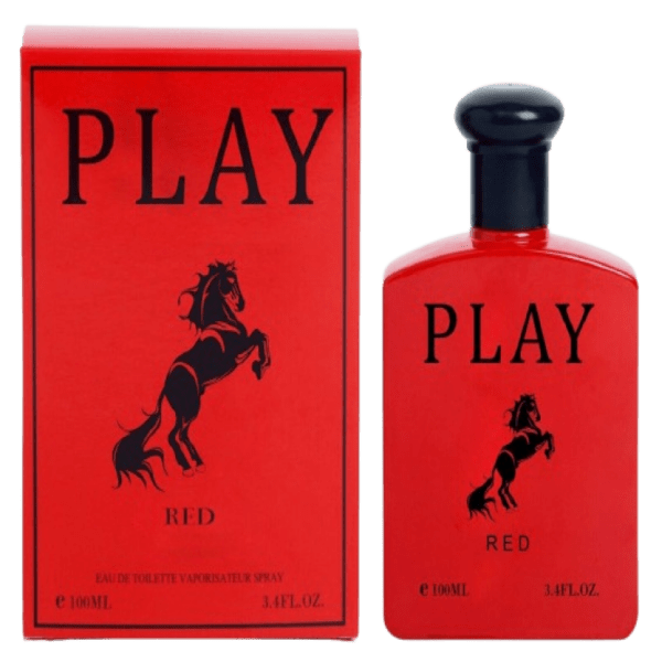 Perfume Play Red, Eau De Parfum 3.4 Fl. Oz. / 100 ml