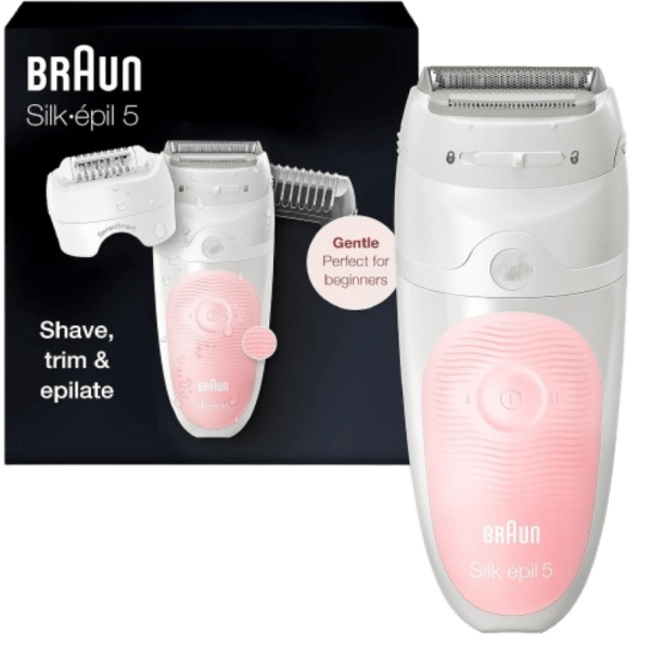 Braun Silk-épil 5 Leg and Body Epilator Hair Removal SES5-620