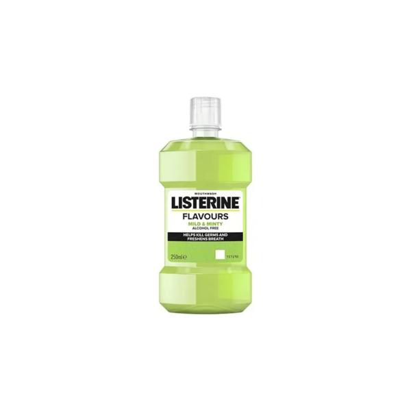 Listerine 250ml Mild & Minty Mouthwash