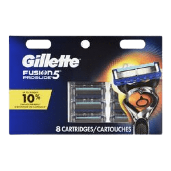 Gillette ProGlide Men's Razor Blades, 8 units