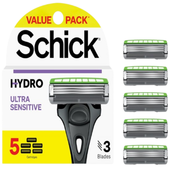 SCHICK HYDRO ULTRA SENSITIVE REFILL 5